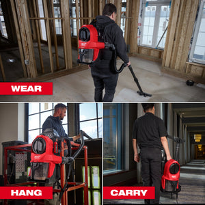 Milwaukee 0895-20 M18 FUEL™ 3-in-1 Backpack Vacuum