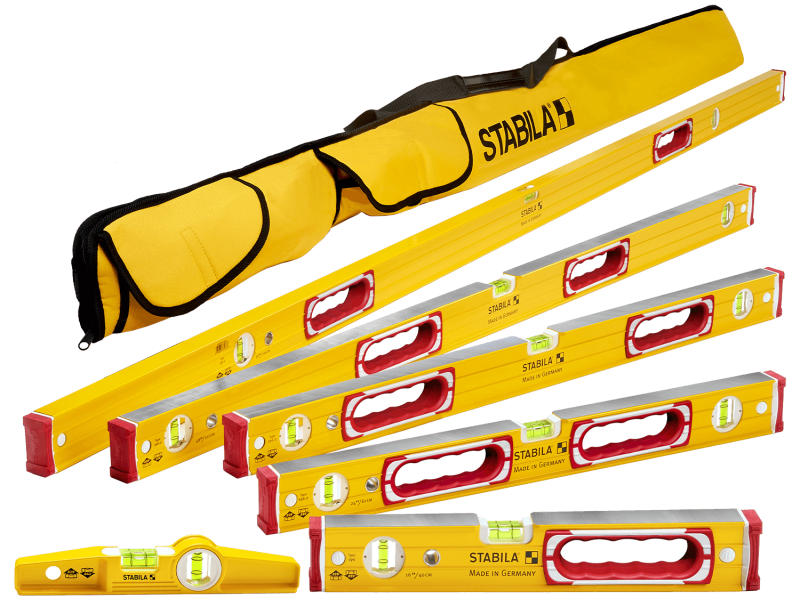 Stabila 78296 Type 196 Classic 6-Level Set with Case