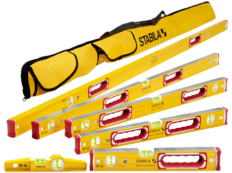 Stabila 78296 Type 196 Classic 6-Level Set with Case