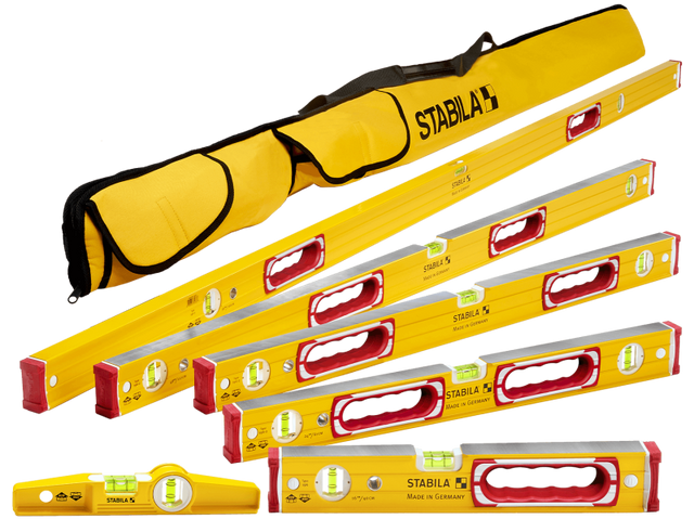 Stabila 78296 Type 196 Classic 6-Level Set with Case