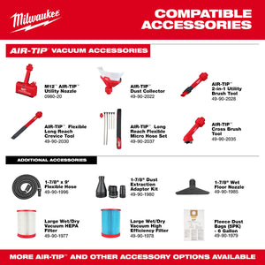 Milwaukee 0914-20 M18 FUEL™ NEXUS™ 6 Gallon Wet/Dry Vacuum w/ PACKOUT™ Compatibility & VACLINK™