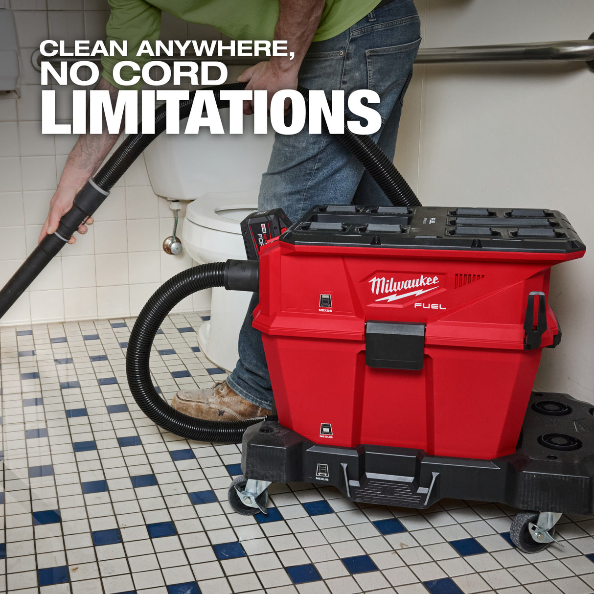 Milwaukee 0915-20 M18 FUEL™ NEXUS™ 6 Gallon Wet/Dry Vacuum w/ PACKOUT™ Compatibility