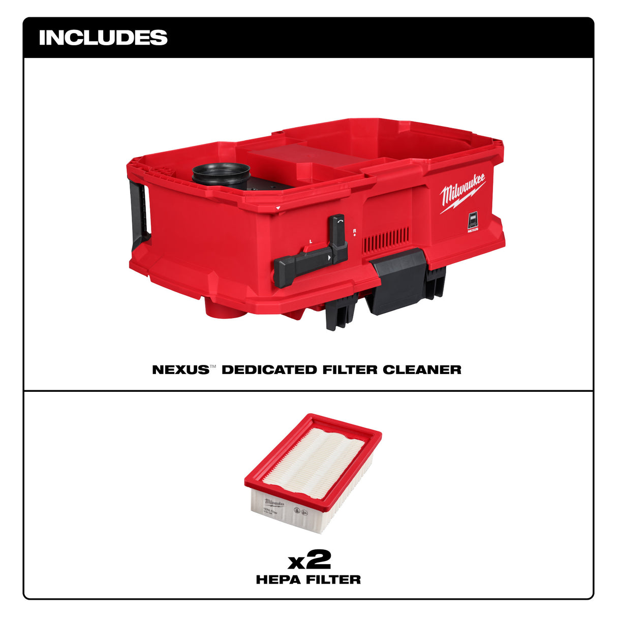 Milwaukee 0991-20 NEXUS™ Dedicated Filter Cleaner