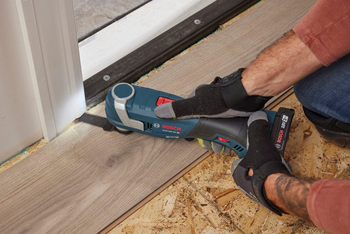 Bosch GOP18V-34B12 18V Brushless StarlockPlus® Oscillating Multi-Tool Kit