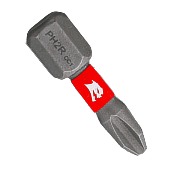 DIABLO DPH2R1P25 1" #2 Reduced Phillips Drive Bits for Drywall (25-pk)
