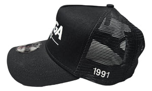 Sauga Tools New Era 9FORTY Black Trucker Hat
