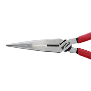 WIHA-32621 Classic Grip Long Nose Pliers w/ Cutters 8"