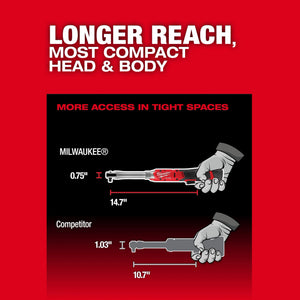 Milwaukee 3059-20 M12 FUEL™ 3/8" Extended Reach Ratchet