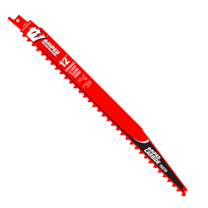 DIABLO DS1203CPA 12" 3TPI AMPED™ Demo Demon™ Carbide Teeth Reciprocating Saw Blade for Pruning and Clean Wood