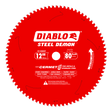 DIABLO D1280CF 12" x 80-Teeth Steel Demon™ Cermet II Saw Blade for Thin Metal