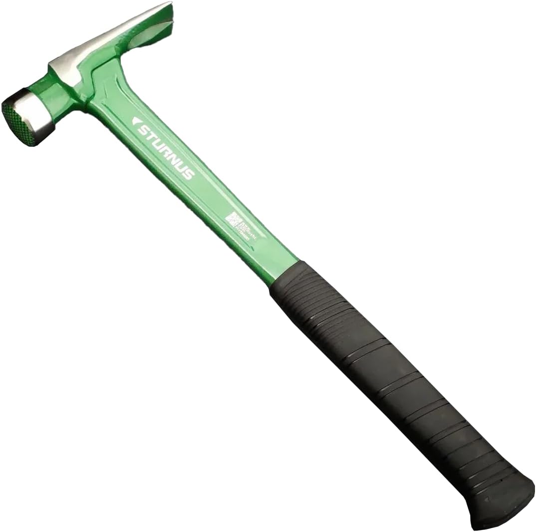 Sturnus Green Velocity Rip Claw Hammer – 13oz, Long Handle, Milled Face