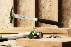 Sturnus Green Velocity Rip Claw Hammer – 13oz, Short Handle, Smooth Face