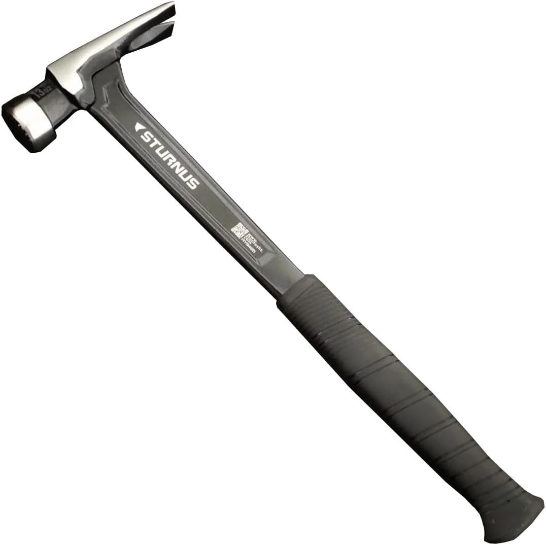 Sturnus Graphite Velocity Rip Claw Hammer – 13oz, Long Handle, Milled Face
