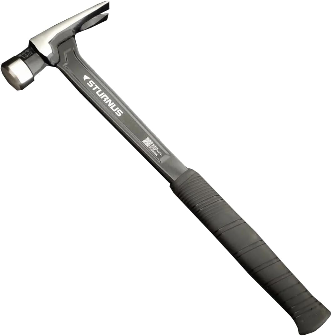 Sturnus Graphite Velocity Rip Claw Hammer – 13oz, Long Handle, Smooth Face
