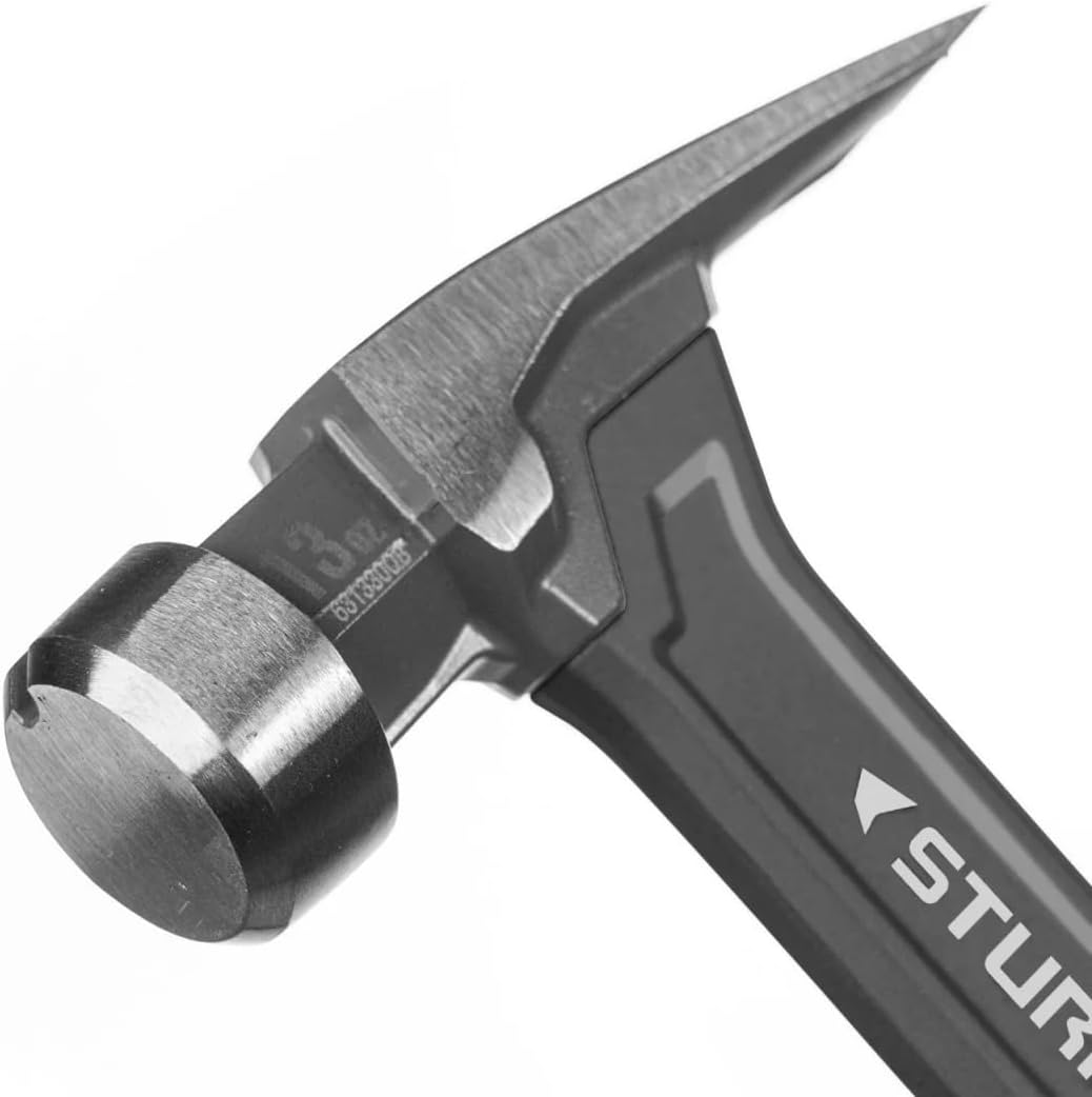 Sturnus Graphite Velocity Rip Claw Hammer – 13oz, Long Handle, Smooth Face