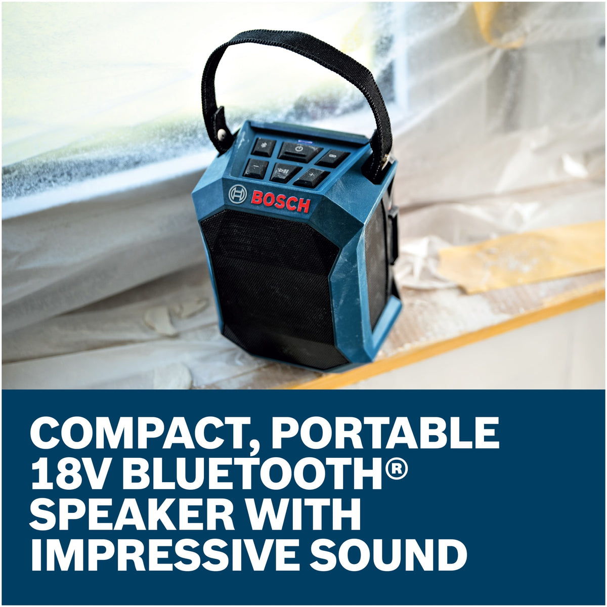 Bosch GPB18V-1CN 18V Jobsite Bluetooth® Speaker