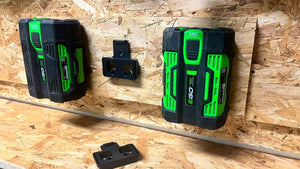 StealthMount BM-EG56-BLK-4 Battery Mounts for EGO (4 Pack) Black