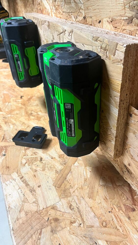 StealthMount BM-EG56-BLK-4 Battery Mounts for EGO (4 Pack) Black