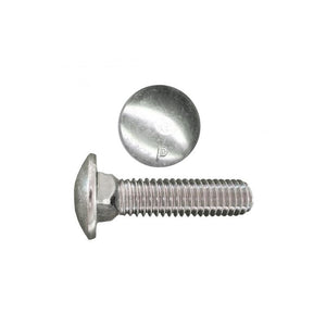 1/4 Inch Zinc Plated Carriage Bolts 1/4" x 4" - Mississauga Hardware Centre Inc