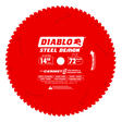 DIABLO D1472CF 14" x 72-Teeth Steel Demon™ Cermet II Saw Blade for Medium Metal