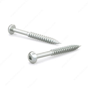 RELIABLE 8 x 1" Pan Head Wood Screw