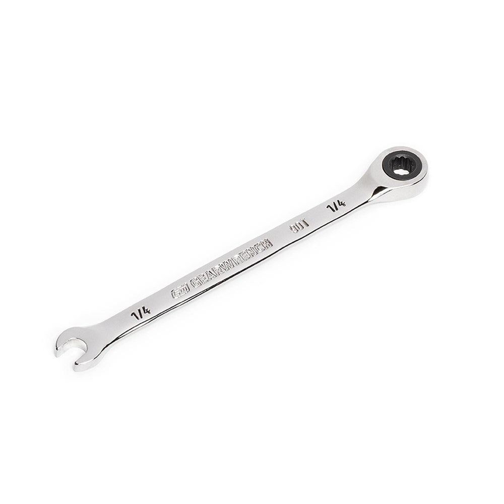 GEARWRENCH 86940 1/4" 90-Tooth 12 Point Ratcheting Combination Wrench