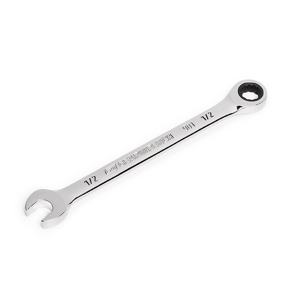 GEARWRENCH 86945 1/2" 90-Tooth 12 Point Ratcheting Combination Wrench