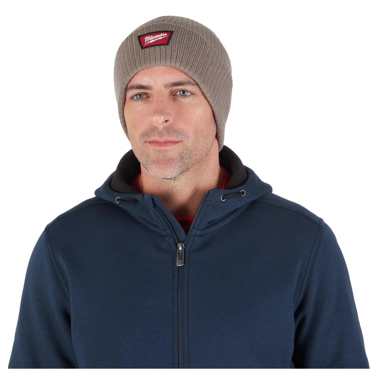 Milwaukee M750N Rib-Knit Cuffed Beanie | Brown