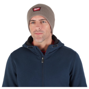 Milwaukee M750N Rib-Knit Cuffed Beanie | Brown