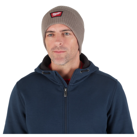 Milwaukee M750N Rib-Knit Cuffed Beanie | Brown