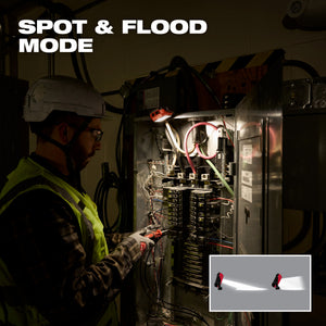 Milwaukee Tool 2015R Rechargeable Pivoting Task Light with Spot Mode