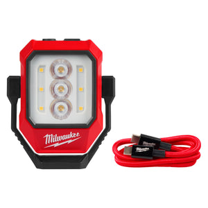 Milwaukee Tool 2015R Rechargeable Pivoting Task Light with Spot Mode