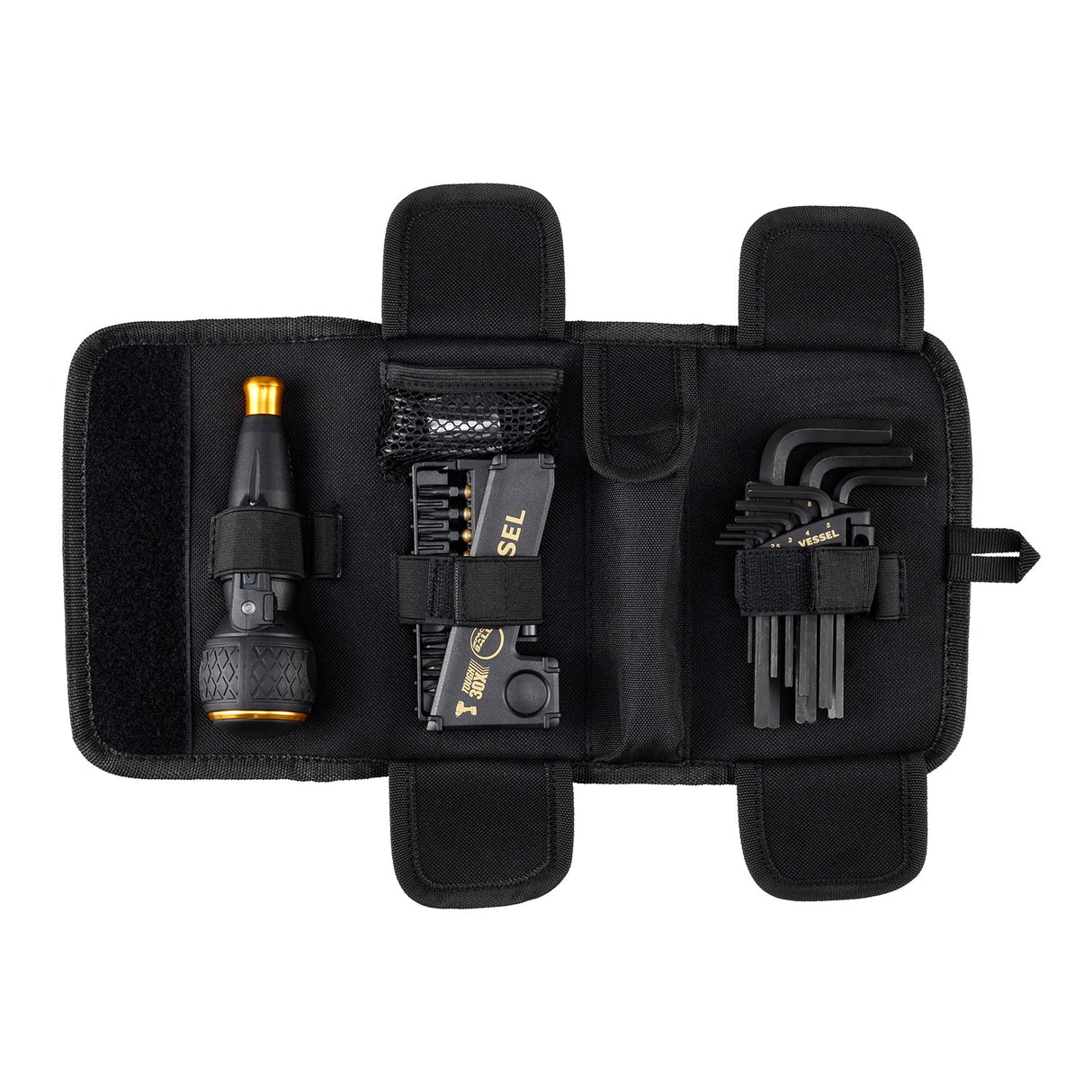 VESSEL Rechargeable BALL GRIP Screwdriver Kit - Gold Edition