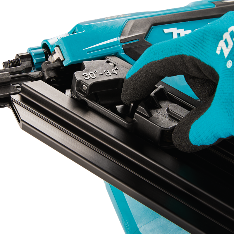 Makita DBN900ZK 18V LXT® Lithium‑Ion Cordless 30º Clipped Head 3‑1/2" Framing Nailer, Tool Only