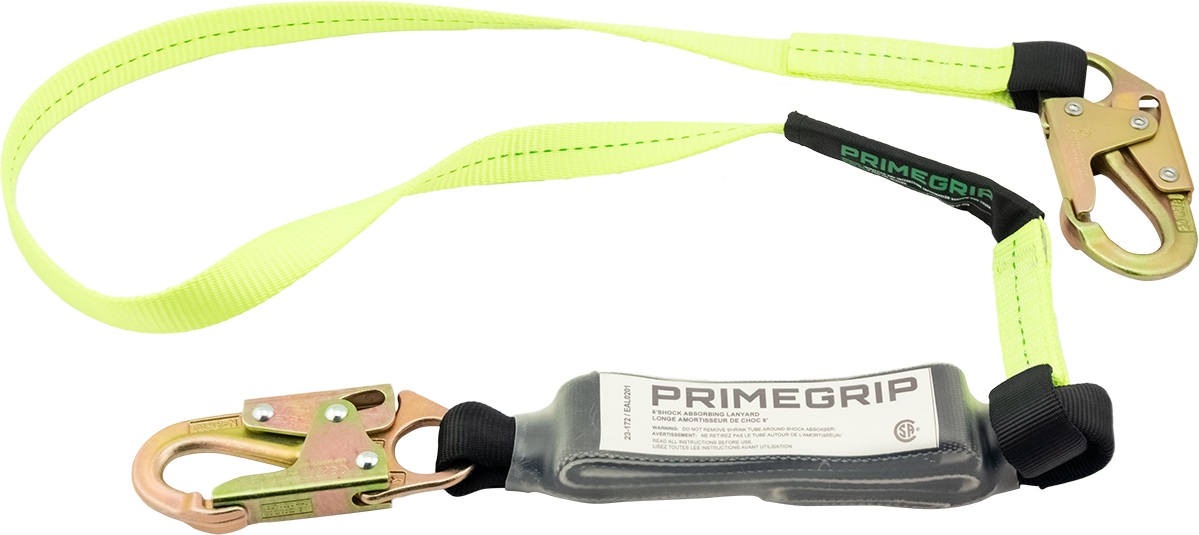 Primeline 23-172 6' Shock Absorbing Lanyard