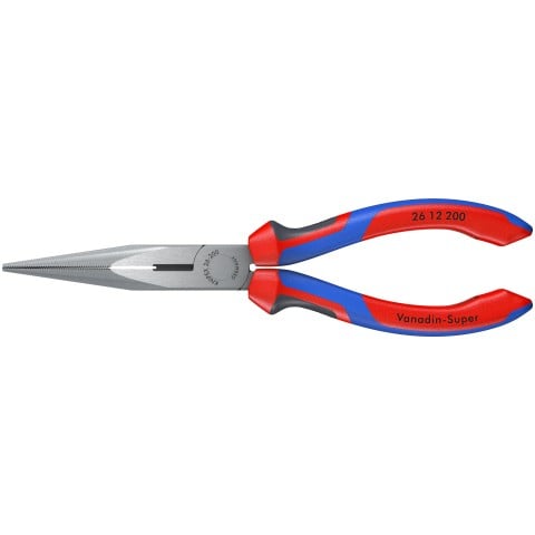 KNIPEX 26 12 200 SBA 8" Long Nose Pliers with Cutter