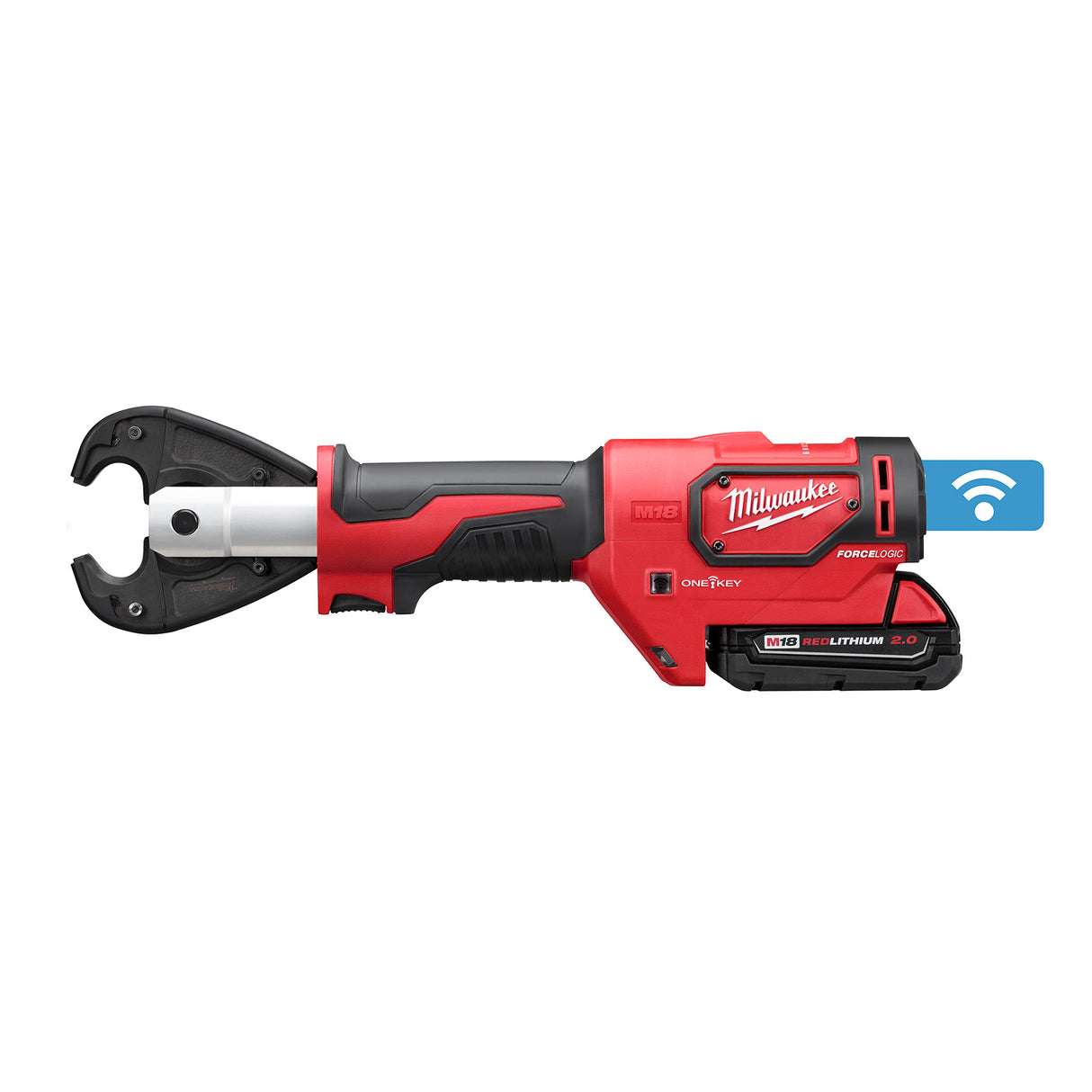 Milwaukee 2678-22 M18™ FORCE LOGIC™ 6T Utility Crimper Kit with D3 Grooves "Snub Nose"