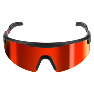 Milwaukee 48-73-2501 Polarized Wrap Around Safety Glasses - Red Mirrored Dual Coat Lenses