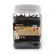 RELIABLE 8 x 1-1/2" Brown Treated Wood Screw, Bugle Head, Square Drive, Coarse Thread - 600pcs