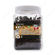 RELIABLE 8 x 2" Brown Treated Wood Screw, Bugle Head, Square Drive, Coarse Thread - 400pcs