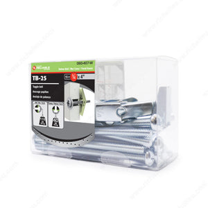 RELIABLE 1/4 x 4" Toggle Bolts - 15pcs
