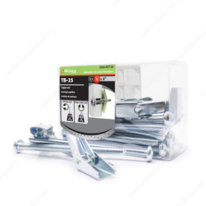 RELIABLE 1/4 x 4" Toggle Bolts - 15pcs