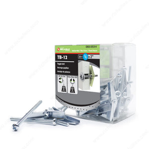 RELIABLE 1/8 x 2" Toggle Bolts - 25pcs