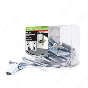 RELIABLE 3/16 x 4" Toggle Bolts - 20pcs