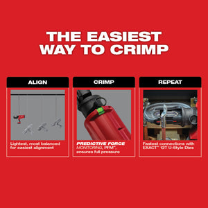 Milwaukee 2779-22 M18™ FORCE LOGIC™ 750 MCM Crimper Kit