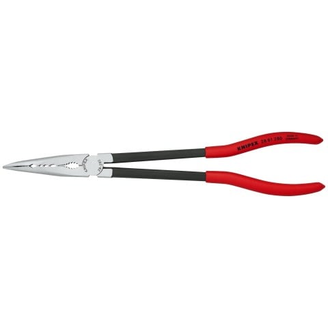 KNIPEX 28 81 280 SBA 11" Extra Long Needle-Nose 45° Angled Pliers