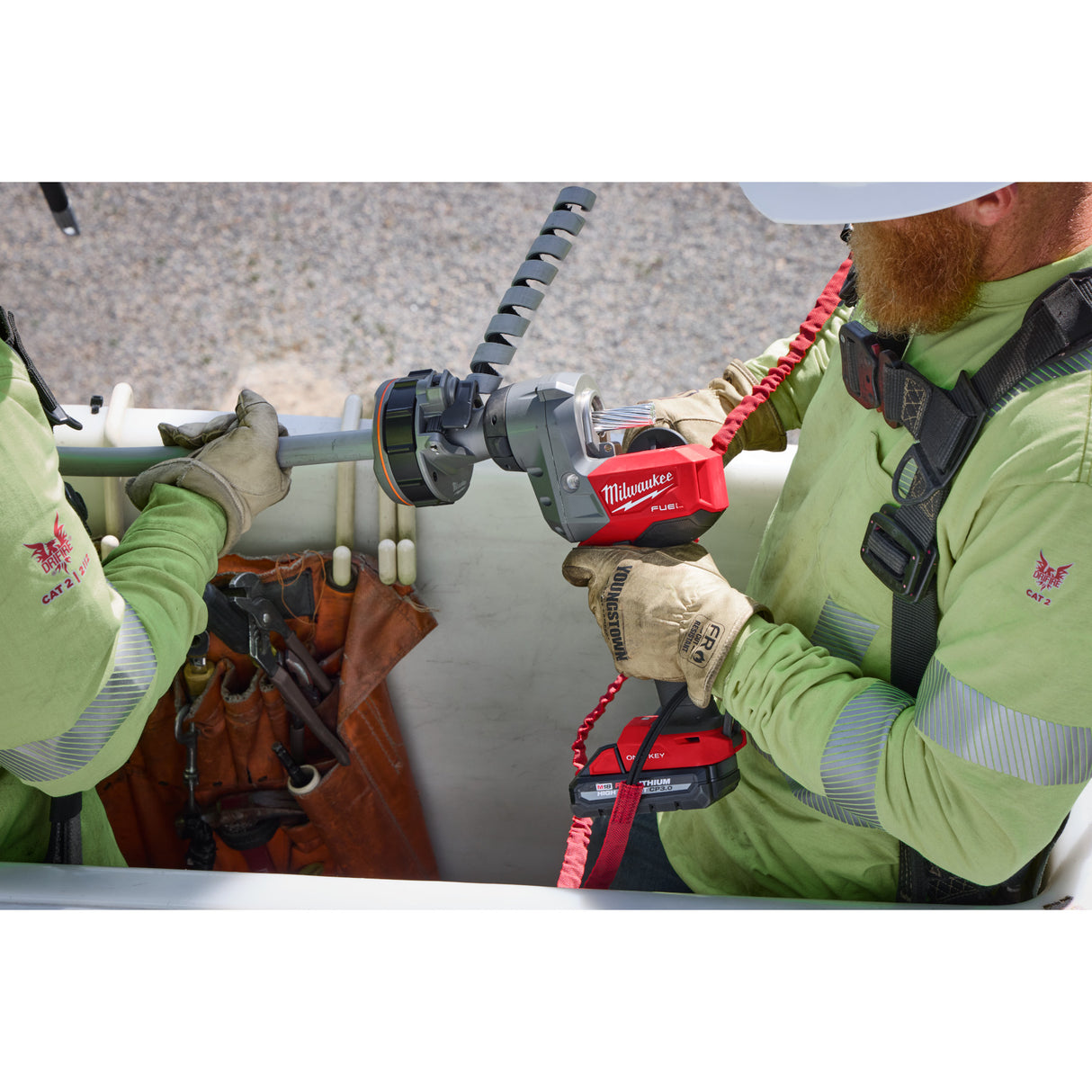 Milwaukee 2937-21 M18 FUEL™ Covered Conductor Cable Stripper Kit w/ Adjustable Bushings