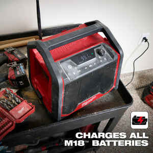 Milwaukee M18 BLUETOOTH® JOBSITE RADIO + CHARGER 2956-20