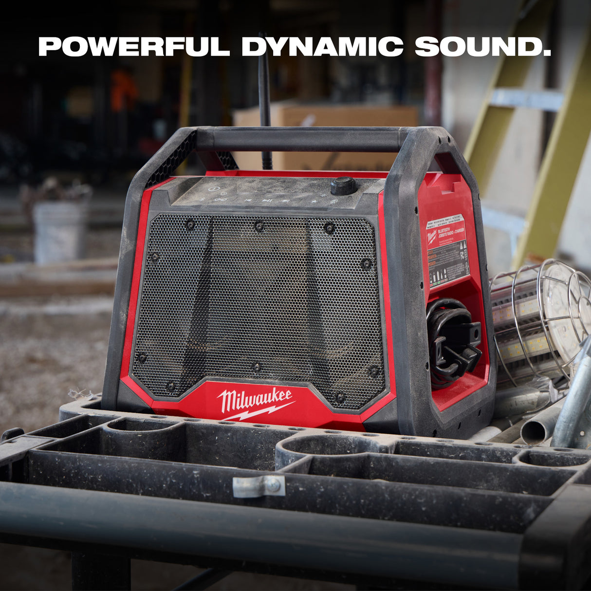 Milwaukee M18 BLUETOOTH® JOBSITE RADIO + CHARGER 2956-20