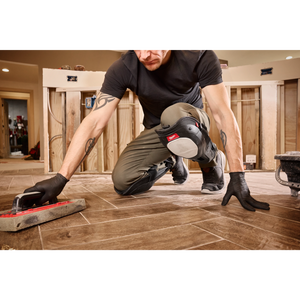 Milwaukee Dynamic Flooring Knee Pad tiling application